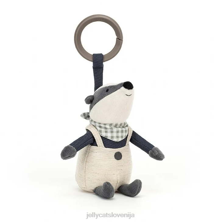 sl Jellycat mali potepuh jazbec ropotulja vijolična P622765 igrača