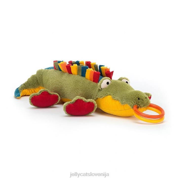 sl Jellycat happihoop krokodil večbarven P622751 igrača