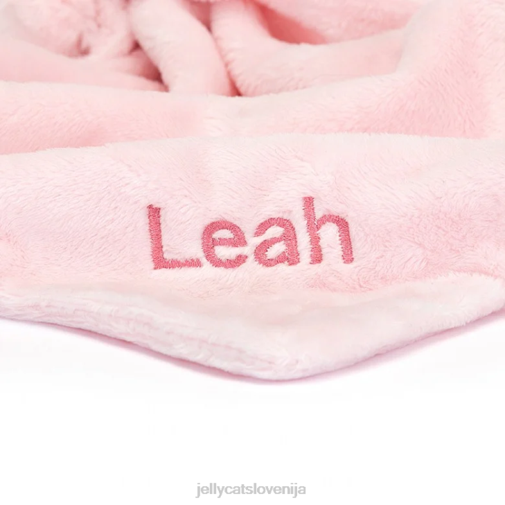 sl Jellycat personalizirana duda za sramežljivega zajčka roza P622685 igrača