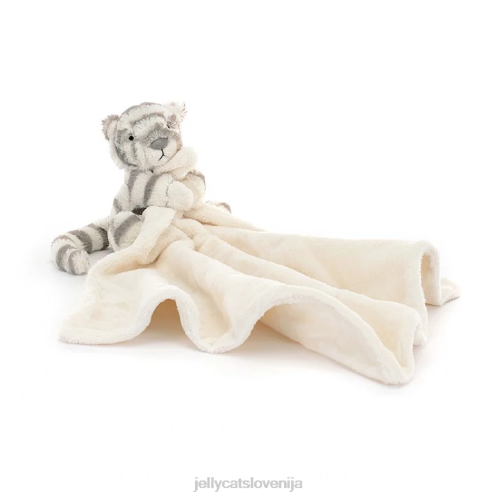 sl Jellycat sramežljiva duda snežni tiger sivo-bela P622264 igrača