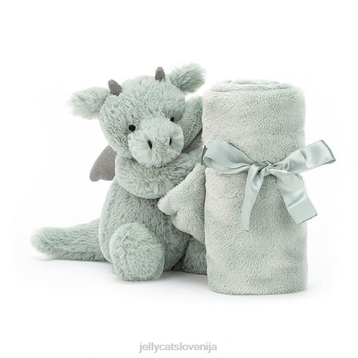 sl Jellycat sramežljiva zmajeva duda zelena P622460 igrača