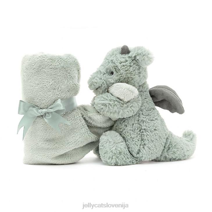 sl Jellycat sramežljiva zmajeva duda zelena P622460 igrača