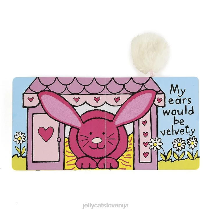 sl Jellycat če bi bil zajček knjiga večbarvna P622687 knjiga