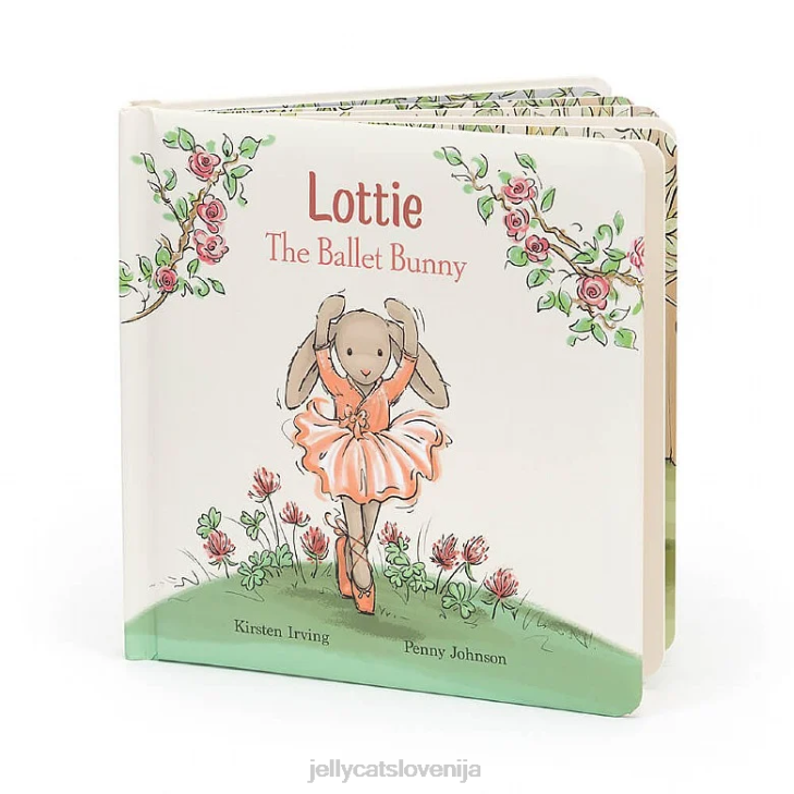 sl Jellycat baletna zajčica lottie, večbarvna knjiga P622741 knjiga