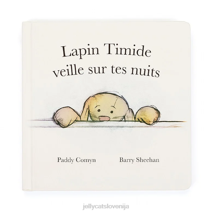 sl Jellycat lapin timide veille sur tes nuits livre (čarobni zajček) večbarvna P622716 knjiga
