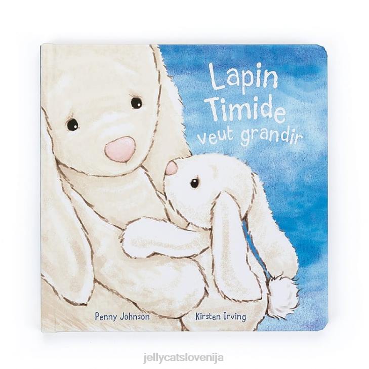 sl Jellycat lapin timide veut grandir livre (ko bom velik) večbarvna P622720 knjiga