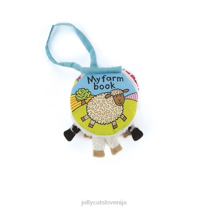 sl Jellycat moja kmečka knjiga večbarvna P622767 knjiga