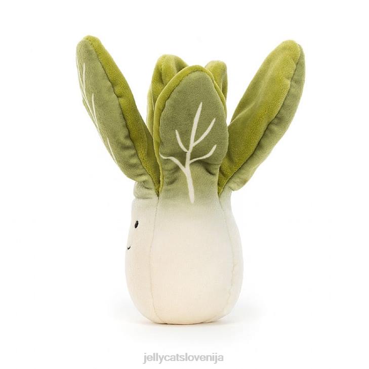 sl Jellycat živahna zelenjava bok choy zelena P622596 igrača