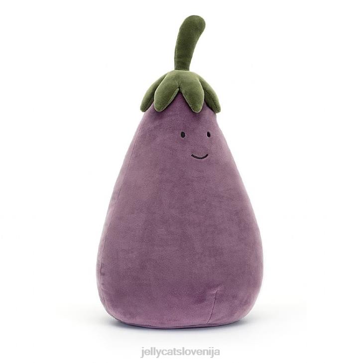 sl Jellycat živahna zelenjava jajčevec vijolična P622246 igrača