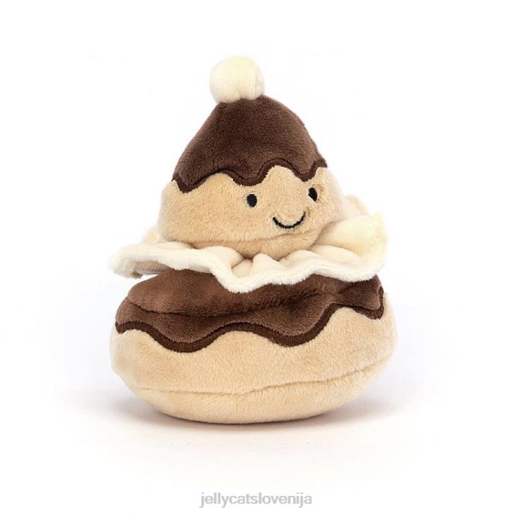 sl Jellycat lepa patisserie religieuse večbarvna P622170 igrača
