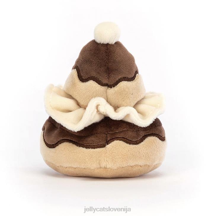 sl Jellycat lepa patisserie religieuse večbarvna P622170 igrača