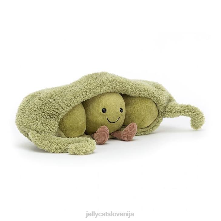 sl Jellycat zabaven grah v stroku zelen P622590 igrača