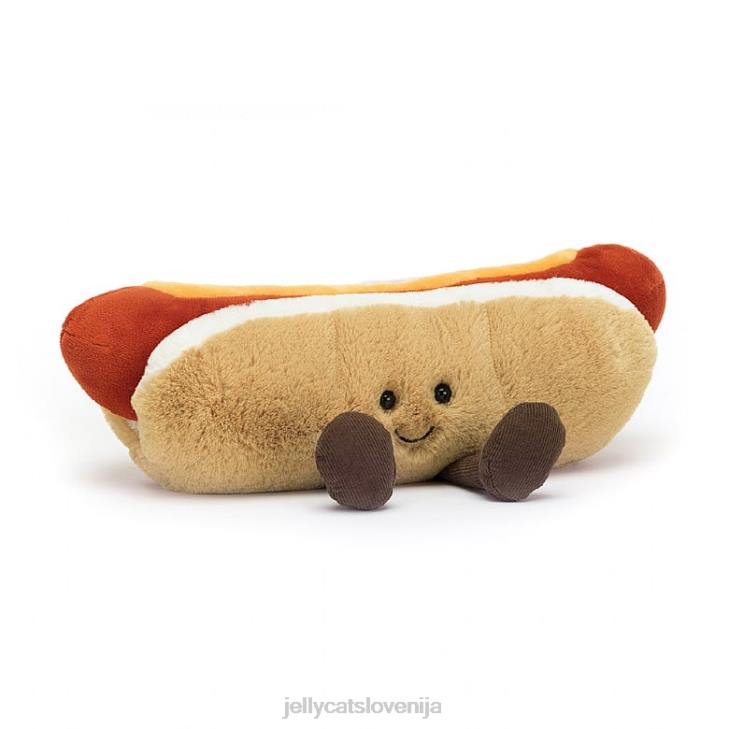 sl Jellycat zabaven hot dog večbarven P62256 igrača