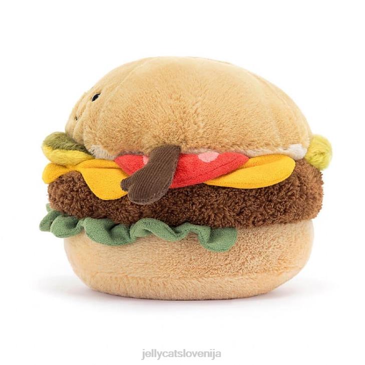 sl Jellycat zabaven večbarvni burger P62288 igrača