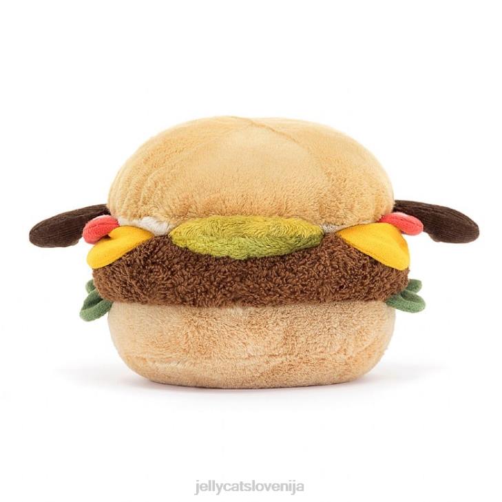 sl Jellycat zabaven večbarvni burger P62288 igrača