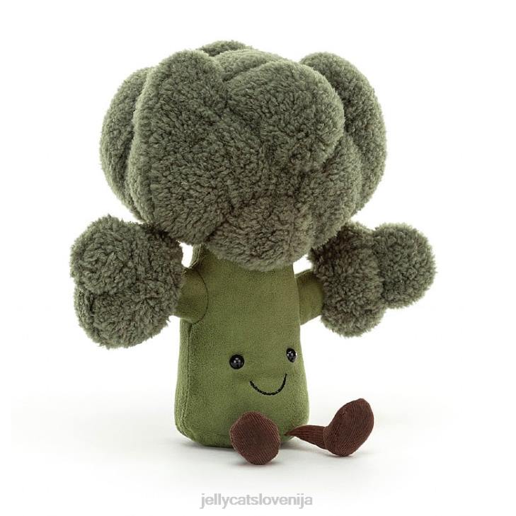 sl Jellycat zabaven zelen brokoli P622458 igrača