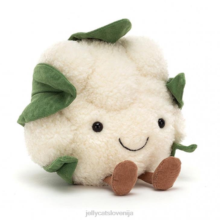 sl Jellycat zabavna bela cvetača P622599 igrača