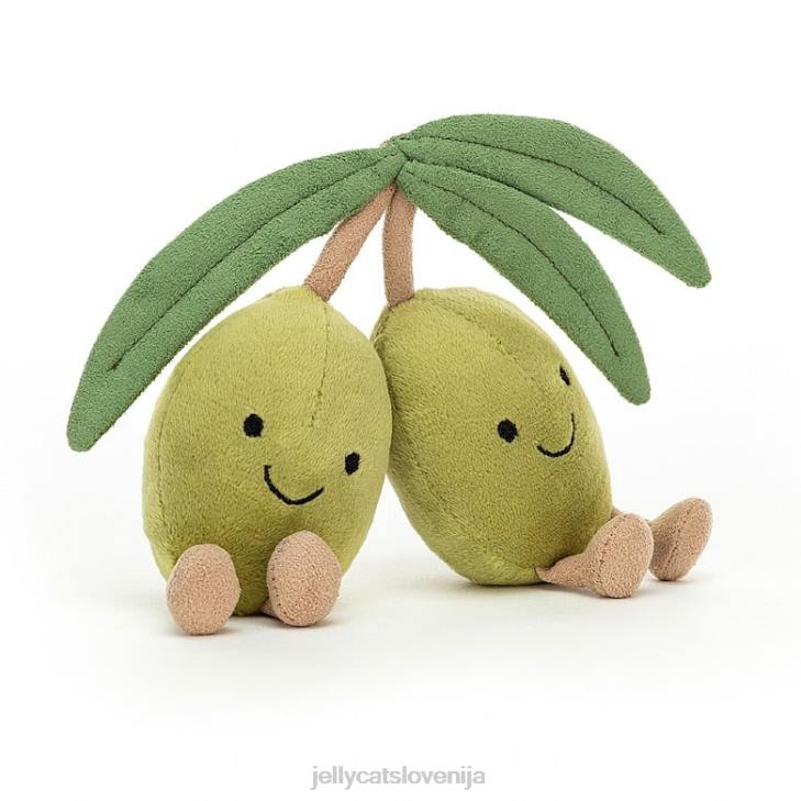 sl Jellycat zabavne zelene olive P622591 igrača
