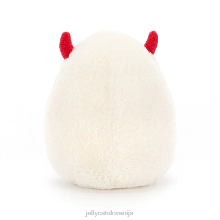 sl Jellycat zabavno kuhano jajce chic belo in rumeno P62255 igrača