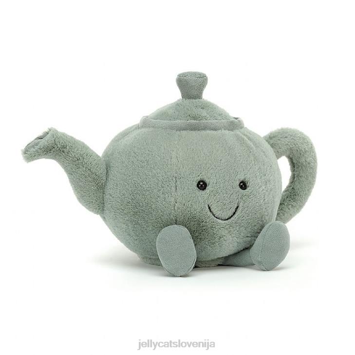 sl Jellycat zabaven zeleni čajnik P62271 igrača