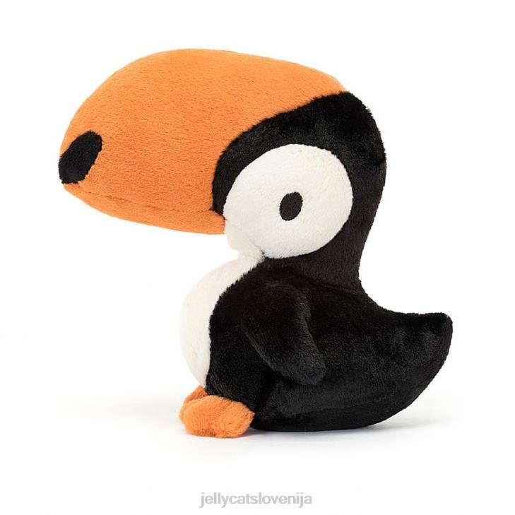 sl Jellycat bodacious kljun tucan črno-bel P622275 igrača
