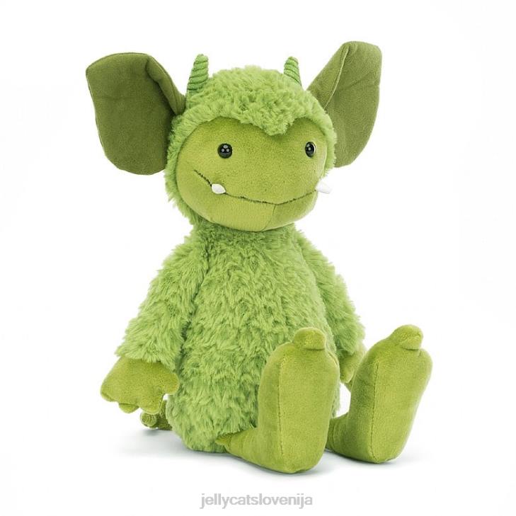 sl Jellycat grizzo gremlin zelena P622153 igrača