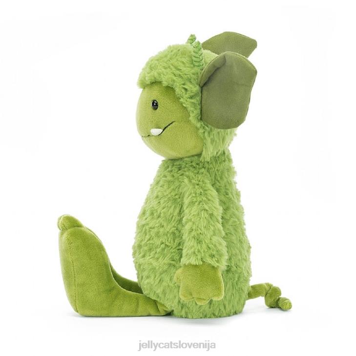 sl Jellycat grizzo gremlin zelena P622153 igrača