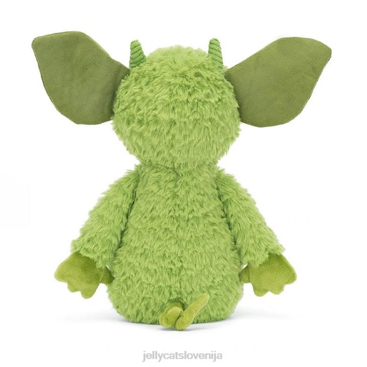 sl Jellycat grizzo gremlin zelena P622153 igrača