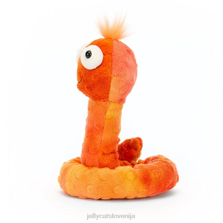 sl Jellycat winston črv oranžna P622121 igrača