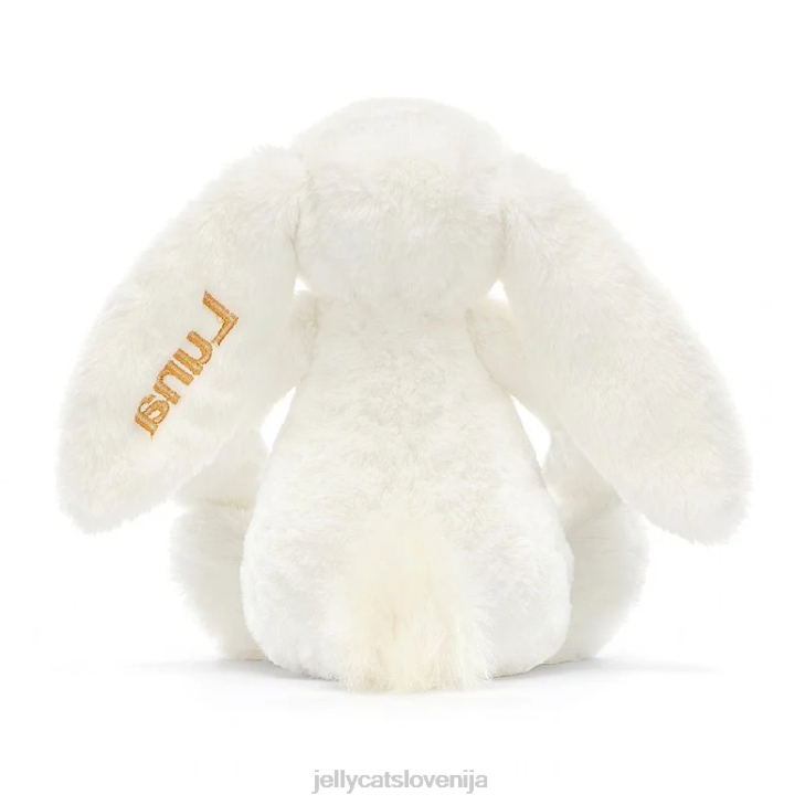 sl Jellycat personalizirana sramežljiva luksuzna zajčica luna srednje bela P622228 igrača