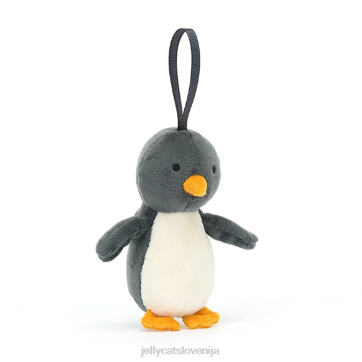 sl Jellycat praznični neumni pingvin črno-bel P62279 igrača