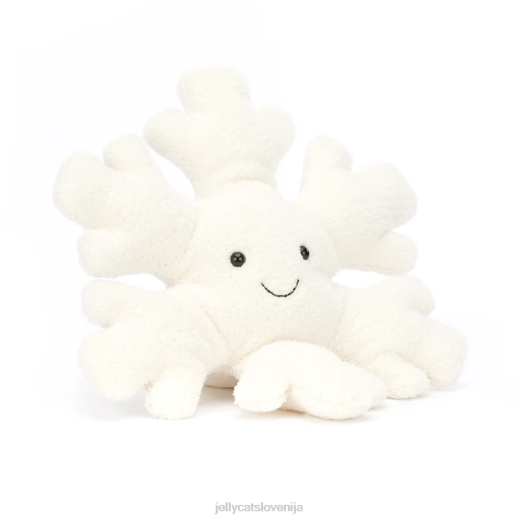 sl Jellycat zabavna snežinka bela P62221 igrača