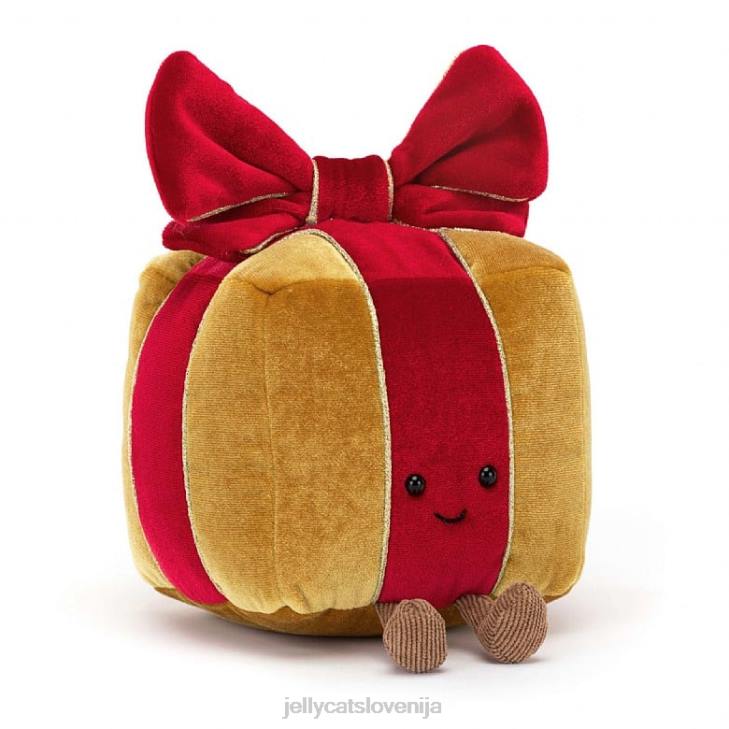 sl Jellycat zabavno sedanjost rumena P62213 igrača