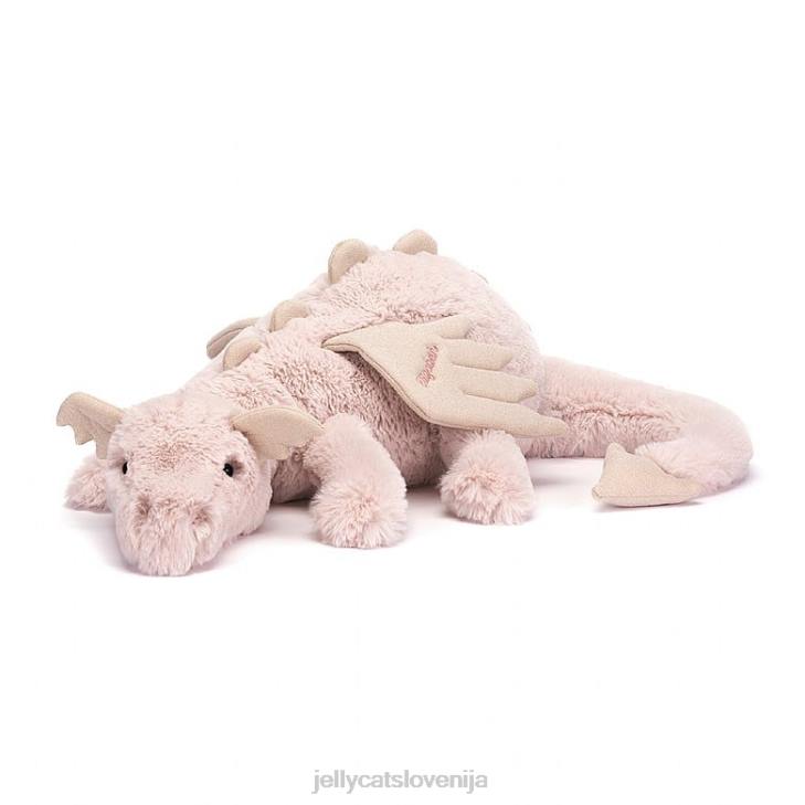 sl Jellycat personalizirana vrtnica Dragon ogromno roza P622523 igrača