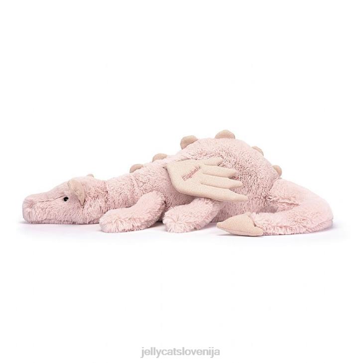 sl Jellycat personalizirana vrtnica Dragon ogromno roza P622523 igrača