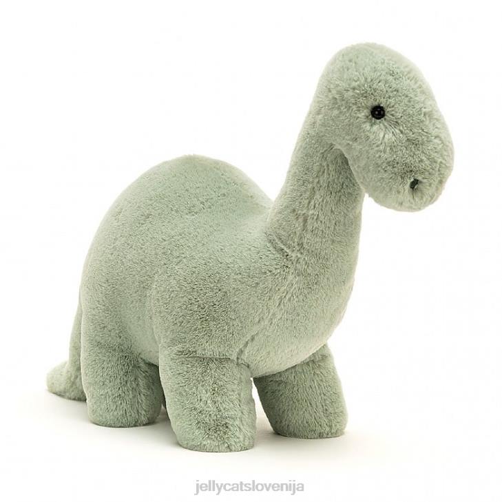 sl Jellycat fosilni brontozaver bledo zelene barve P622486 igrača