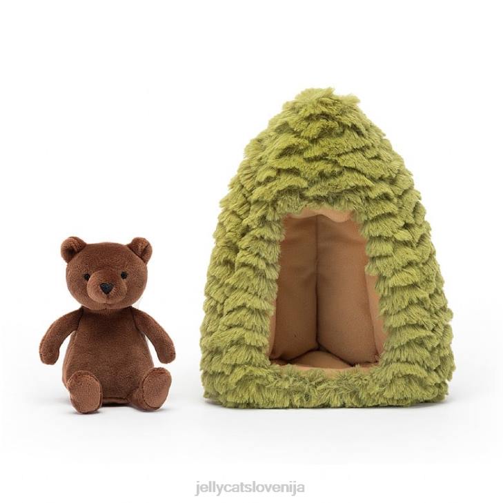 sl Jellycat gozdna favna medved rjav P622308 igrača