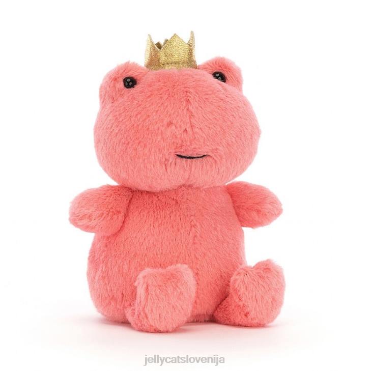 sl Jellycat krona croaker žaba roza P62237 igrača