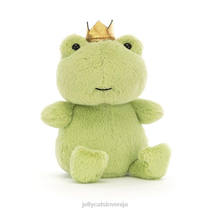 sl Jellycat okronanje krokarja zelena žaba P62225 igrača