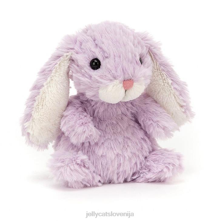 sl Jellycat yummy zajček sivka lila P622668 igrača