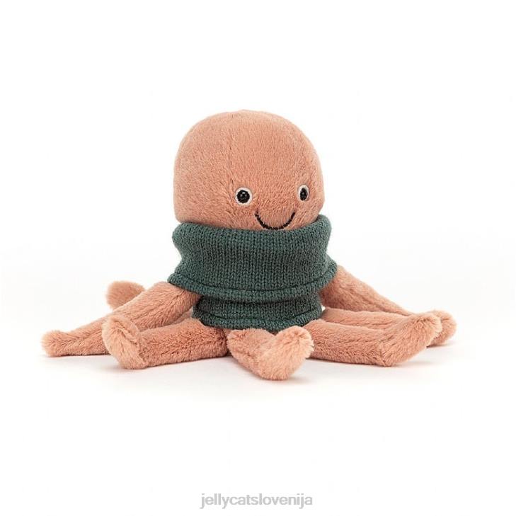 sl Jellycat prijetna marelica hobotnice posadke P622231 igrača