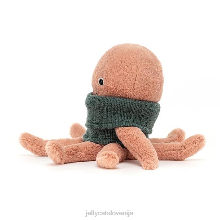 sl Jellycat prijetna marelica hobotnice posadke P622231 igrača
