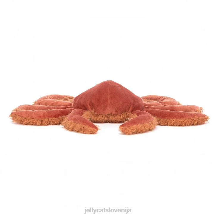 sl Jellycat vretenasta kraba oranžna P622444 igrača