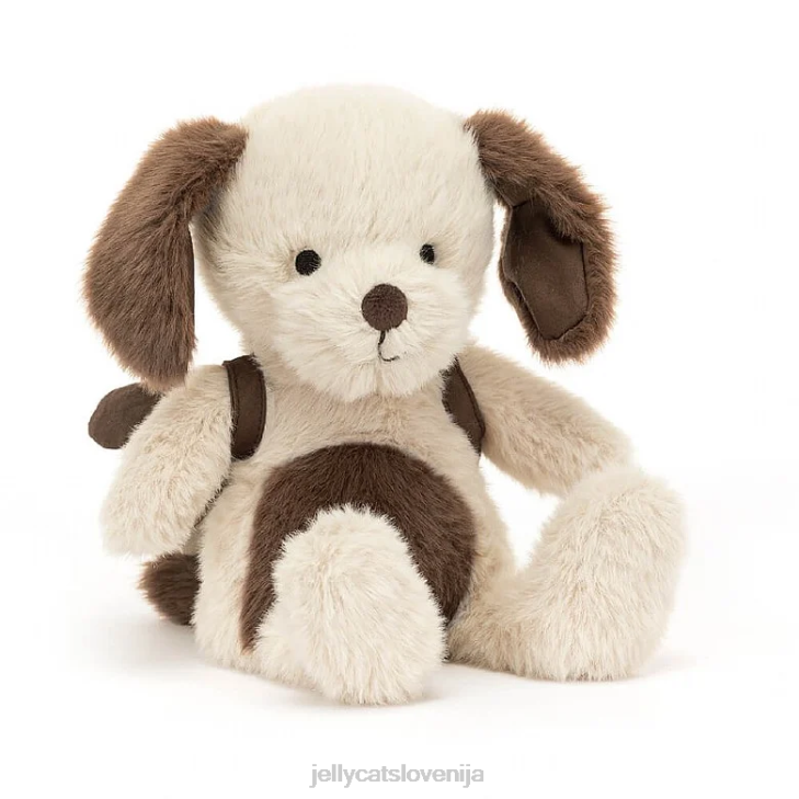 sl Jellycat nahrbtnik kuža rjavo-bel P622569 igrača