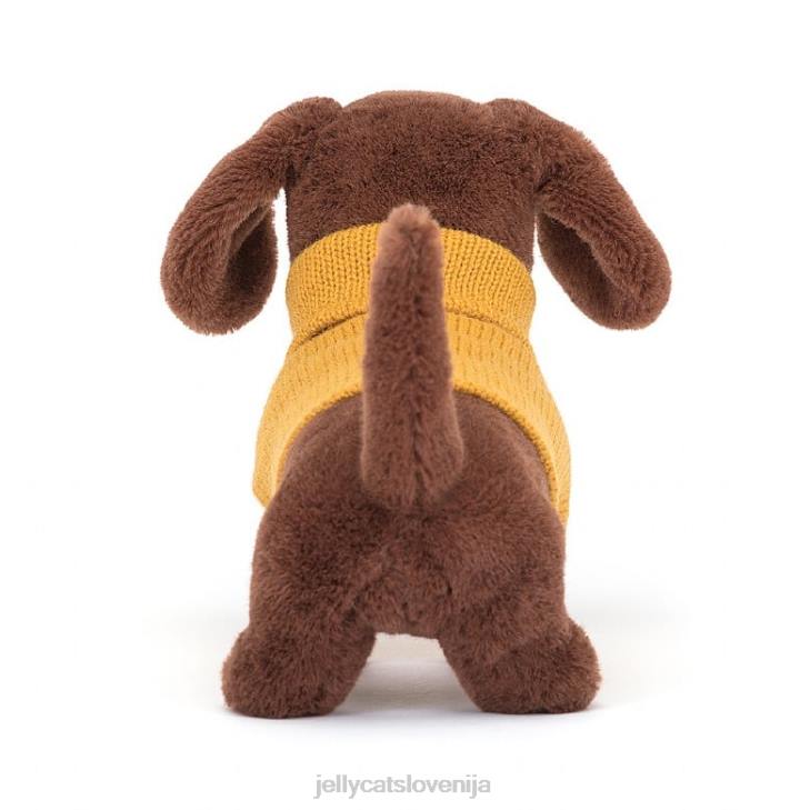 sl Jellycat pulover klobasa pes rumeno rjava P622210 igrača