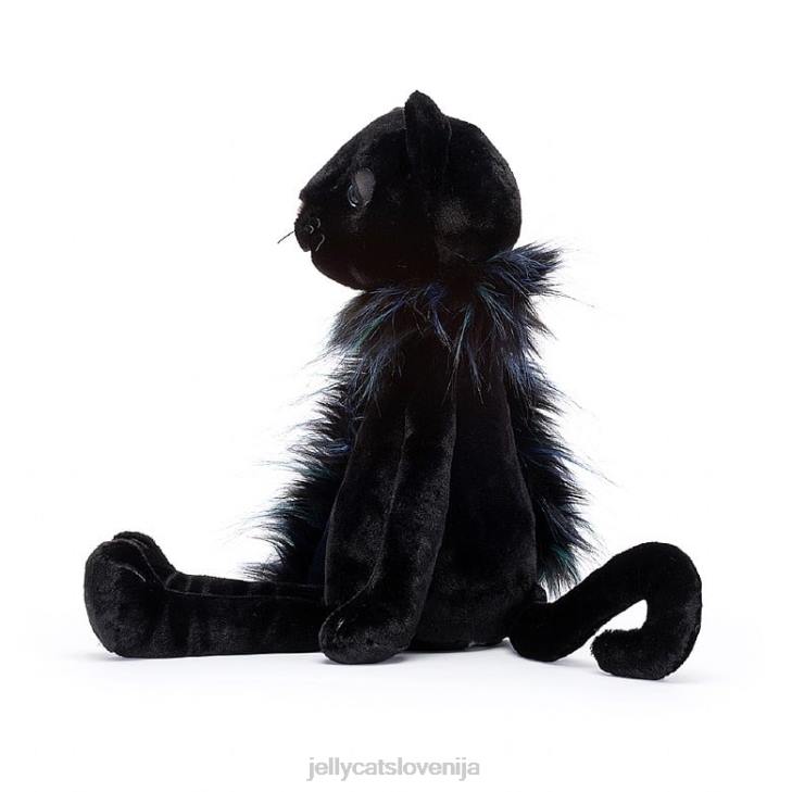 sl Jellycat črna mačka glamorama P622404 igrača