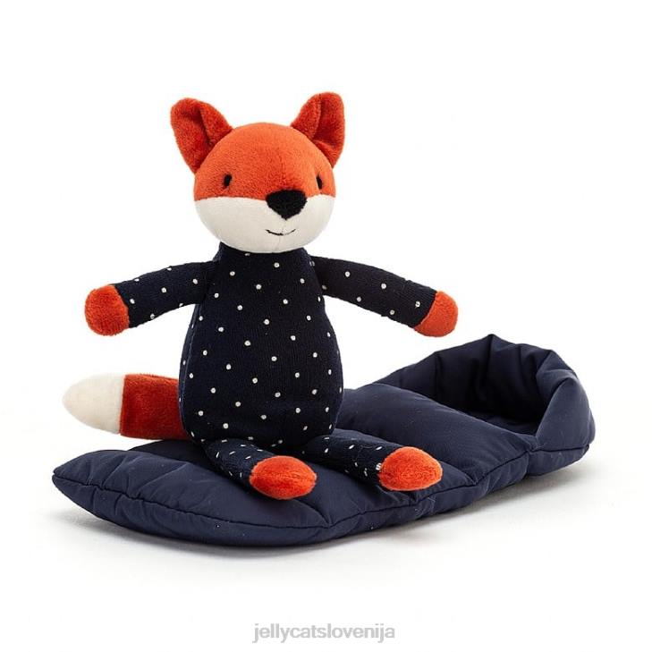 sl Jellycat snuggler fox oranžna P622422 igrača