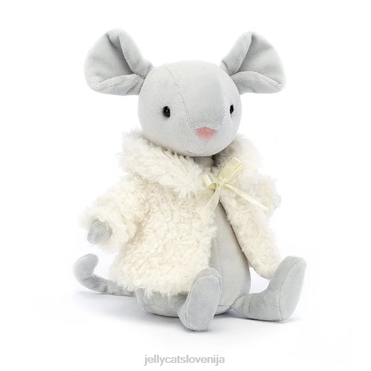 sl Jellycat udoben plašč mišje sive barve P622212 igrača