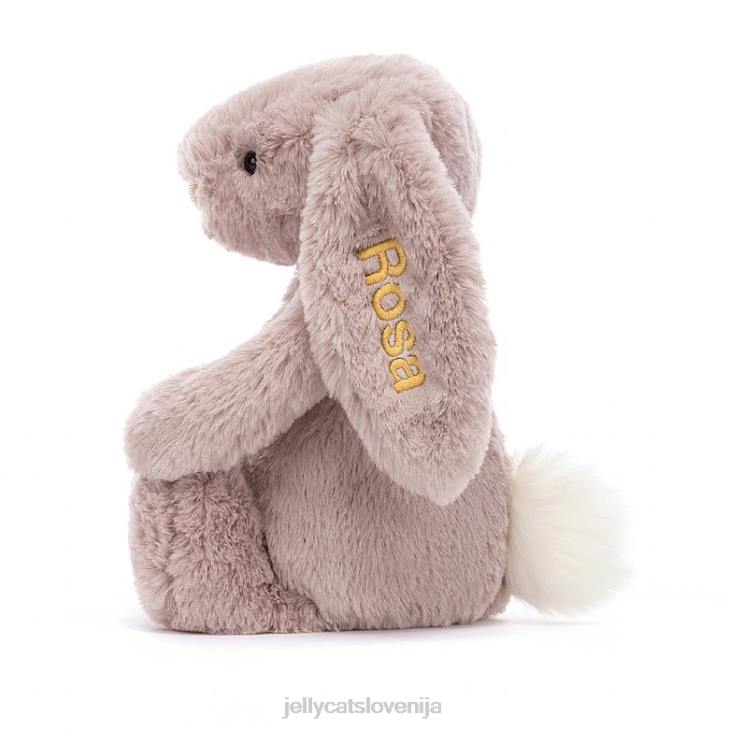 sl Jellycat personaliziran sramežljiv luksuzni zajček rosa srednje roza P622155 igrača