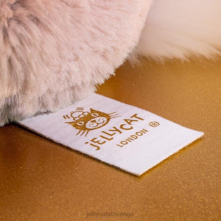 sl Jellycat sramežljiv luksuzni zajček roza roza P622359 igrača